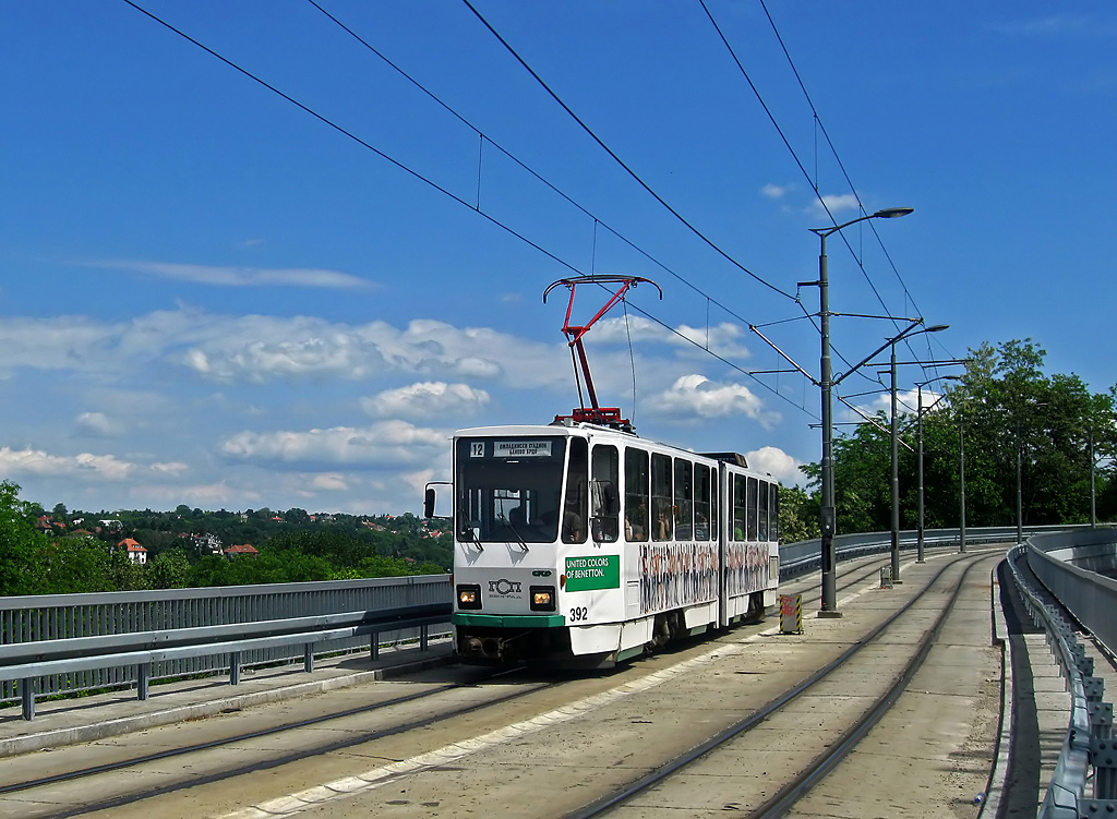 Belgrade, Tatra KT4YU № 392