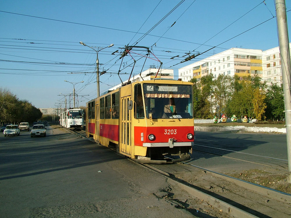 Barnaula, Tatra T6B5SU № 3203