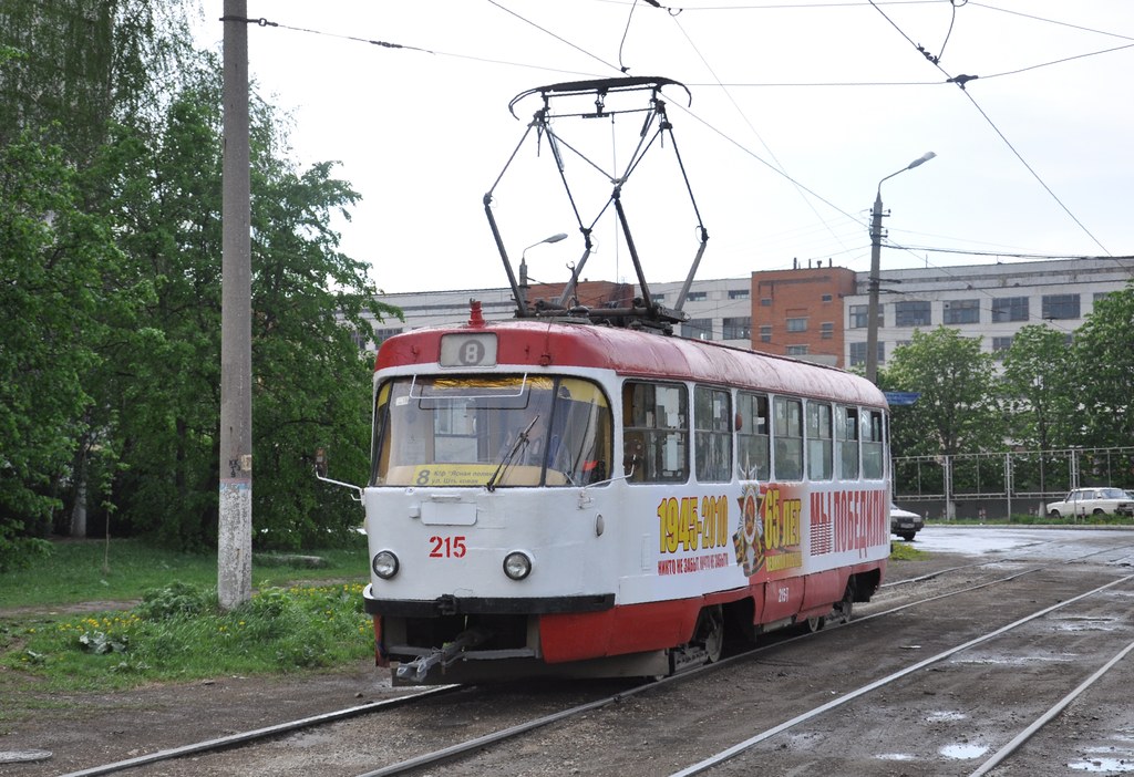 Тула, Tatra T3SU № 215