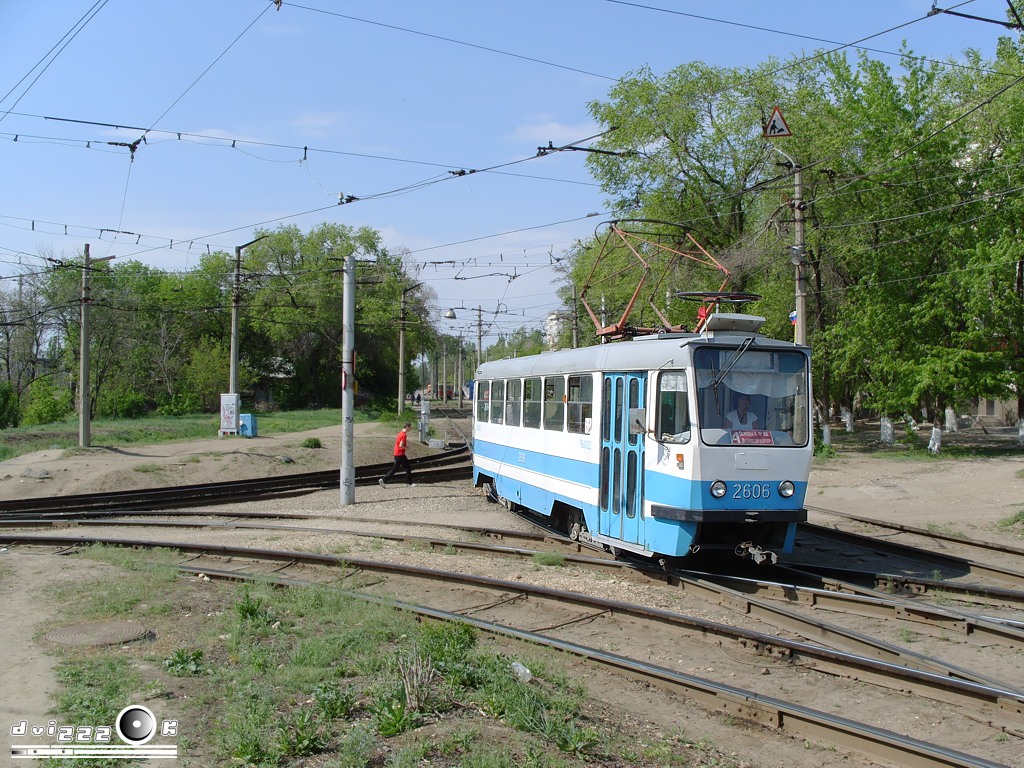 Волгоград, Tatra T3SU мод. ВЗСМ № 2606
