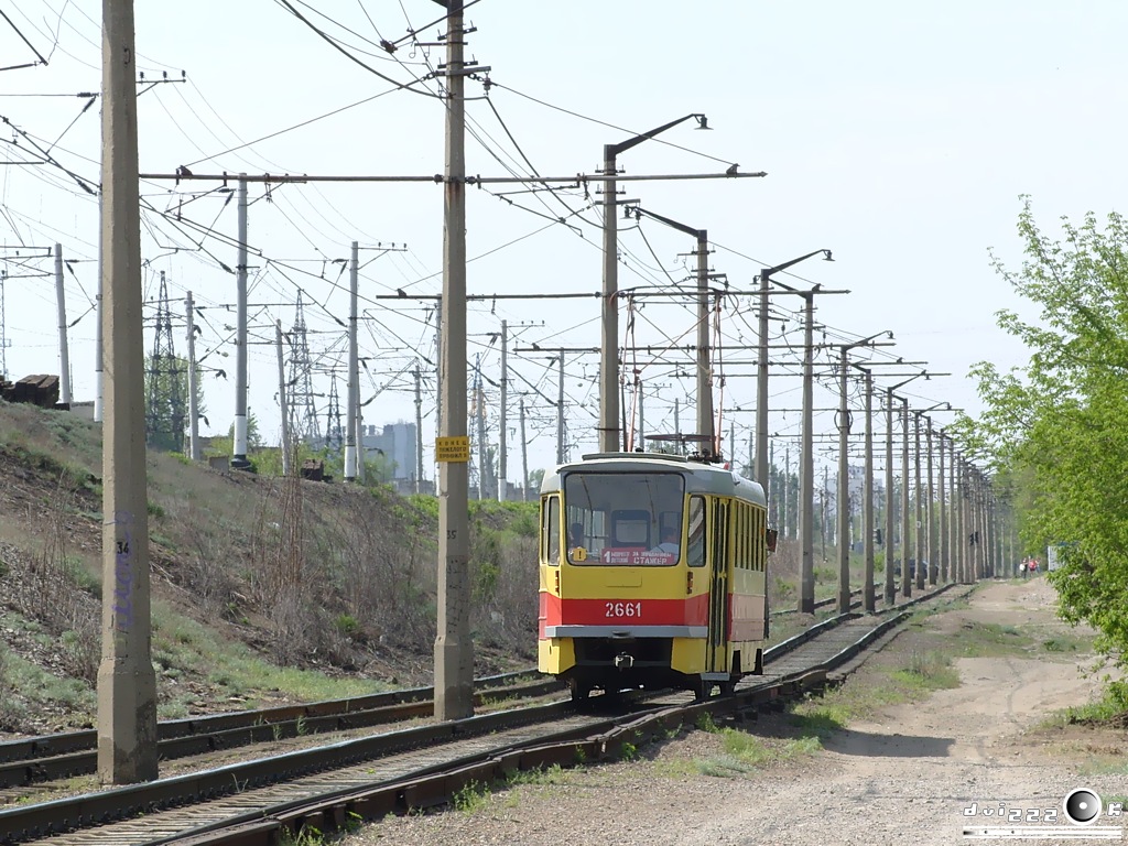 Volgograd, Tatra T3SU mod. VZSM # 2661