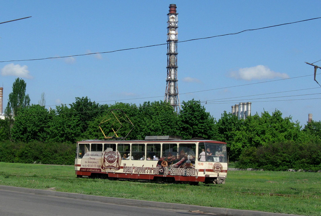 Харьков, Tatra T6B5SU № 4549