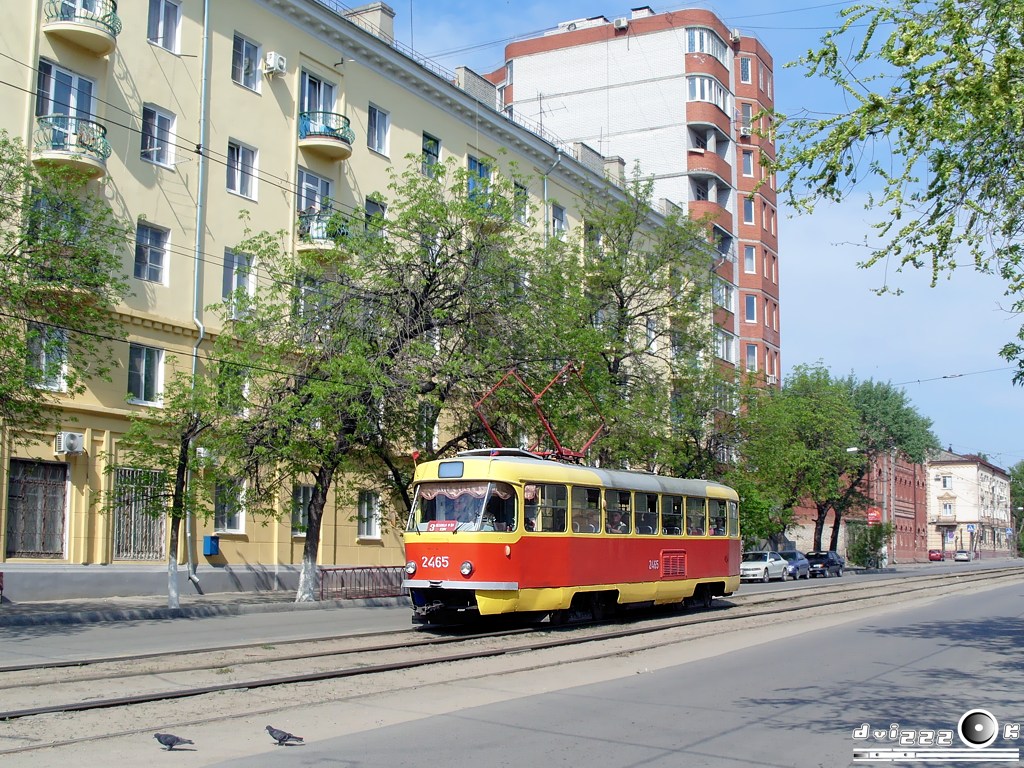 Волгоград, Tatra T3SU (двухдверная) № 2465