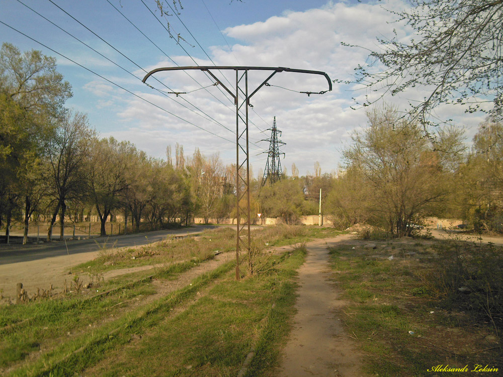 佛羅尼斯 — The remnants of Voronezh tramway