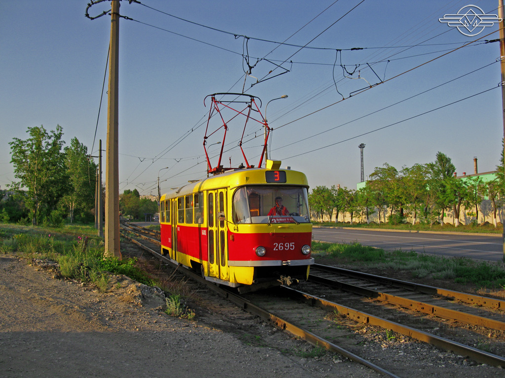 Волгоград, Tatra T3SU № 2695