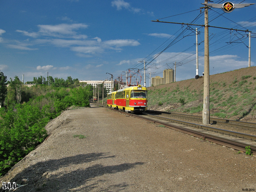 Волгоград, Tatra T3SU (двухдверная) № 2679