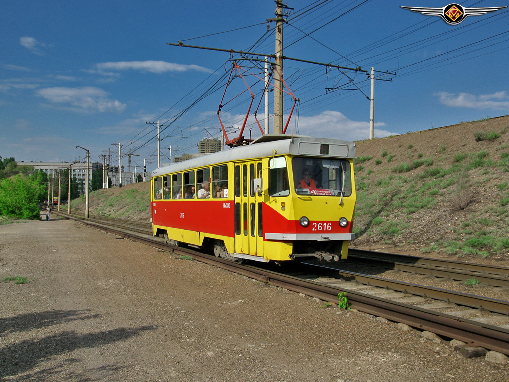 Волгоград, Tatra T3SU мод. ВЗСМ № 2616