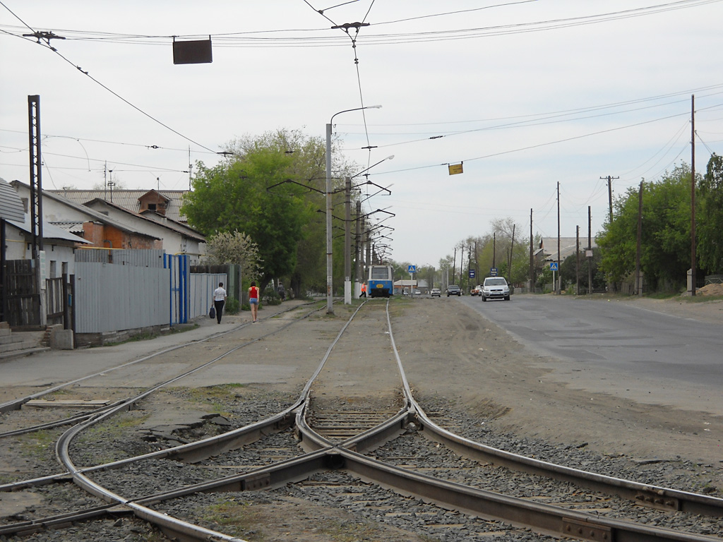 Orsk — Tram lines and loops