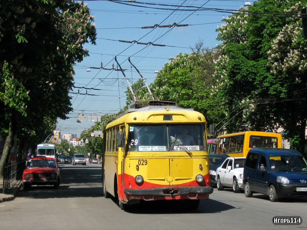 Тернополь, Škoda 9Tr22 № 029