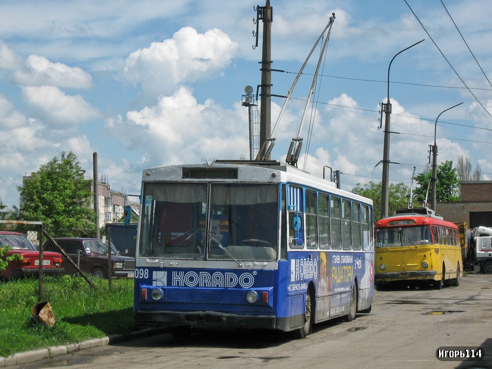Тернополь, Škoda 14Tr02/6 № 098