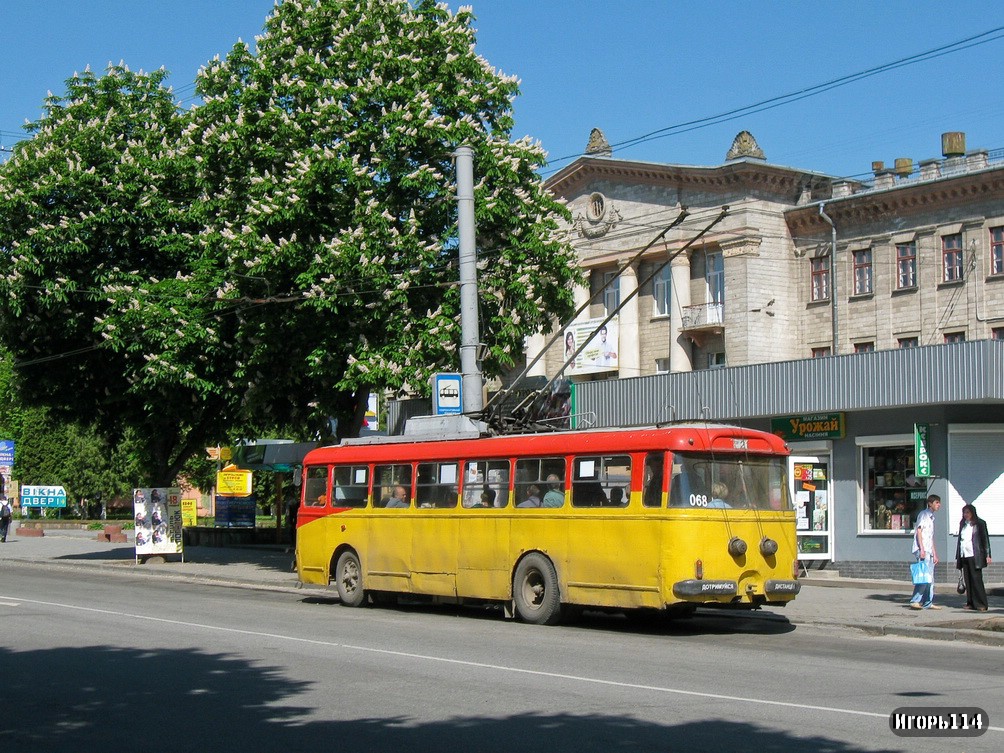 Тернополь, Škoda 9TrH29 № 068