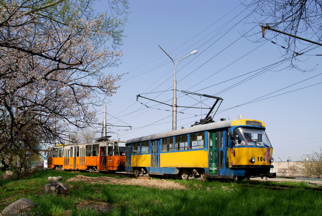 Almaty, Tatra T4D Br. 1046
