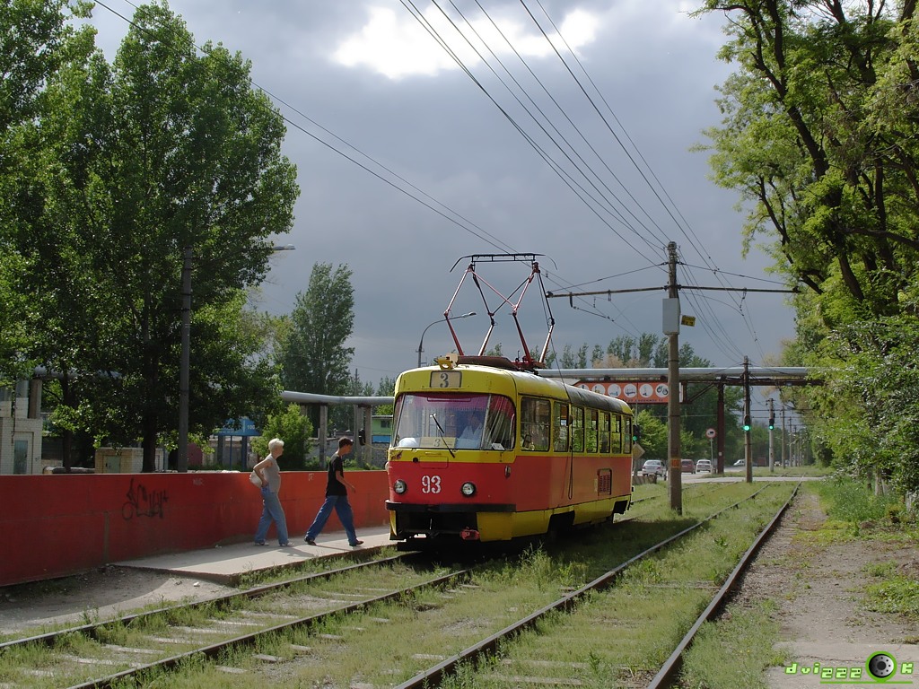 Волжский, Tatra T3SU № 93