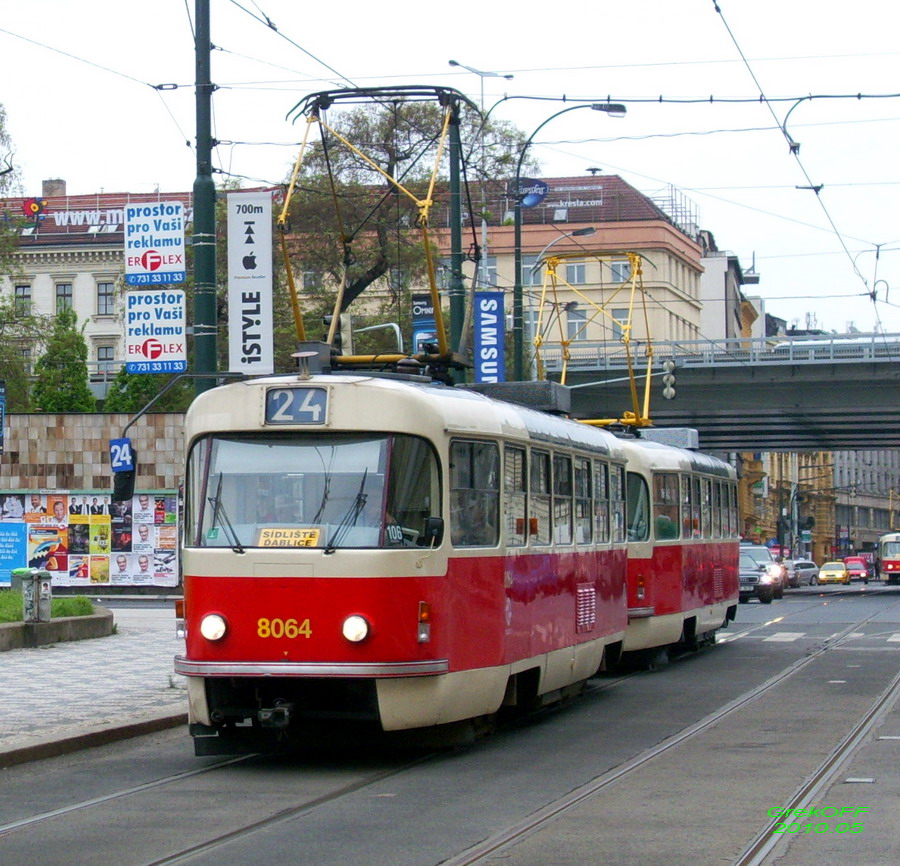 Прага, Tatra T3M № 8064