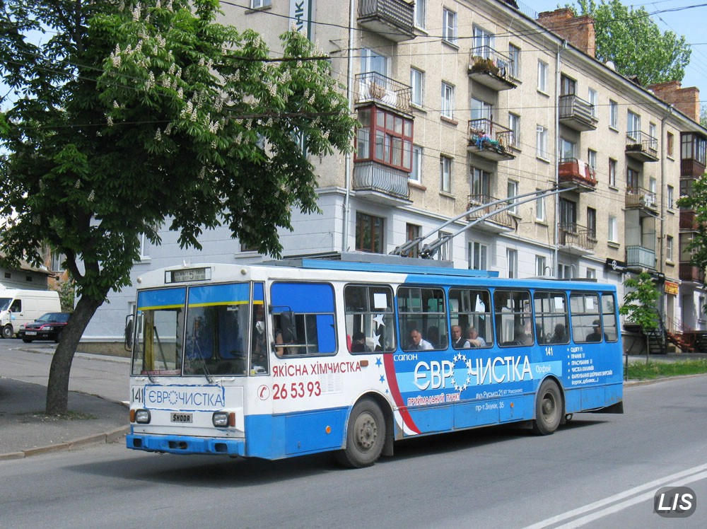 Тернополь, Škoda 14Tr10/6 № 141