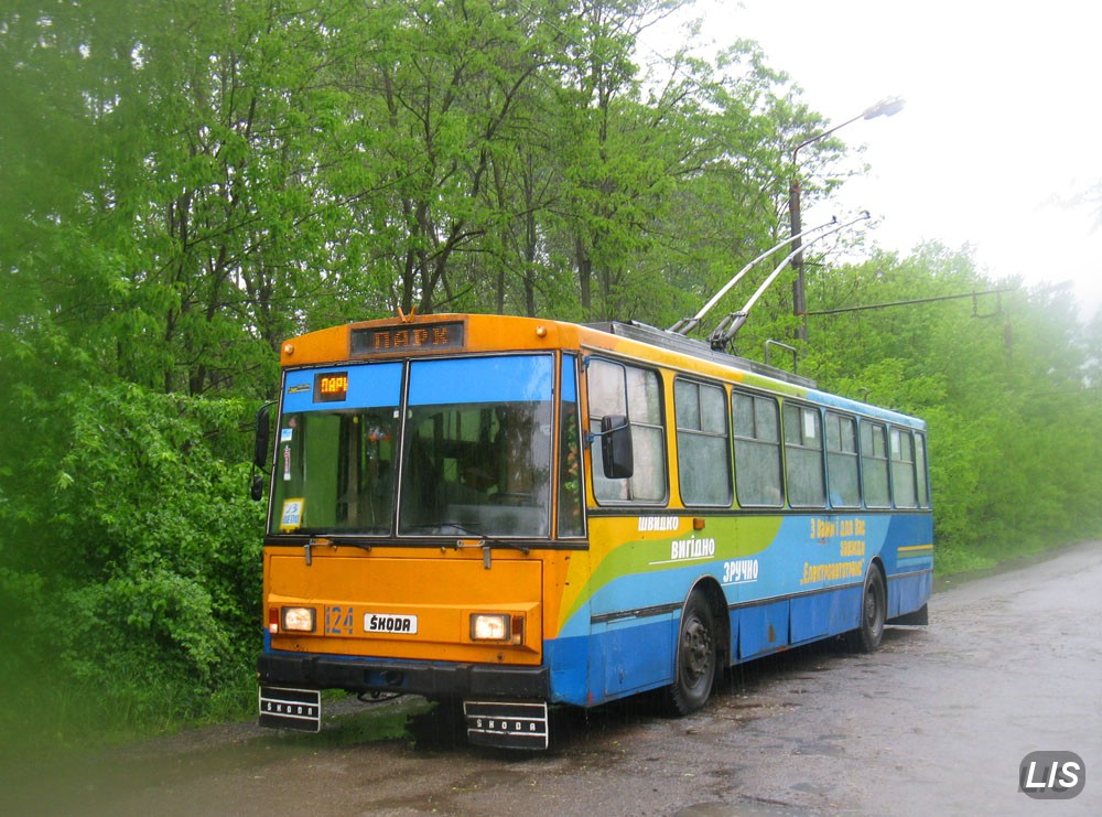 Ивано-Франковск, Škoda 14Tr02 № 124; Ивано-Франковск — Покатушки на Škoda 14Tr02, 16.05.2010