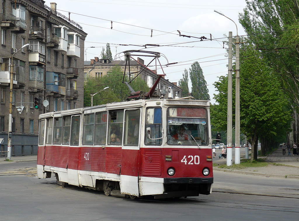 Кривой Рог, 71-605 (КТМ-5М3) № 420