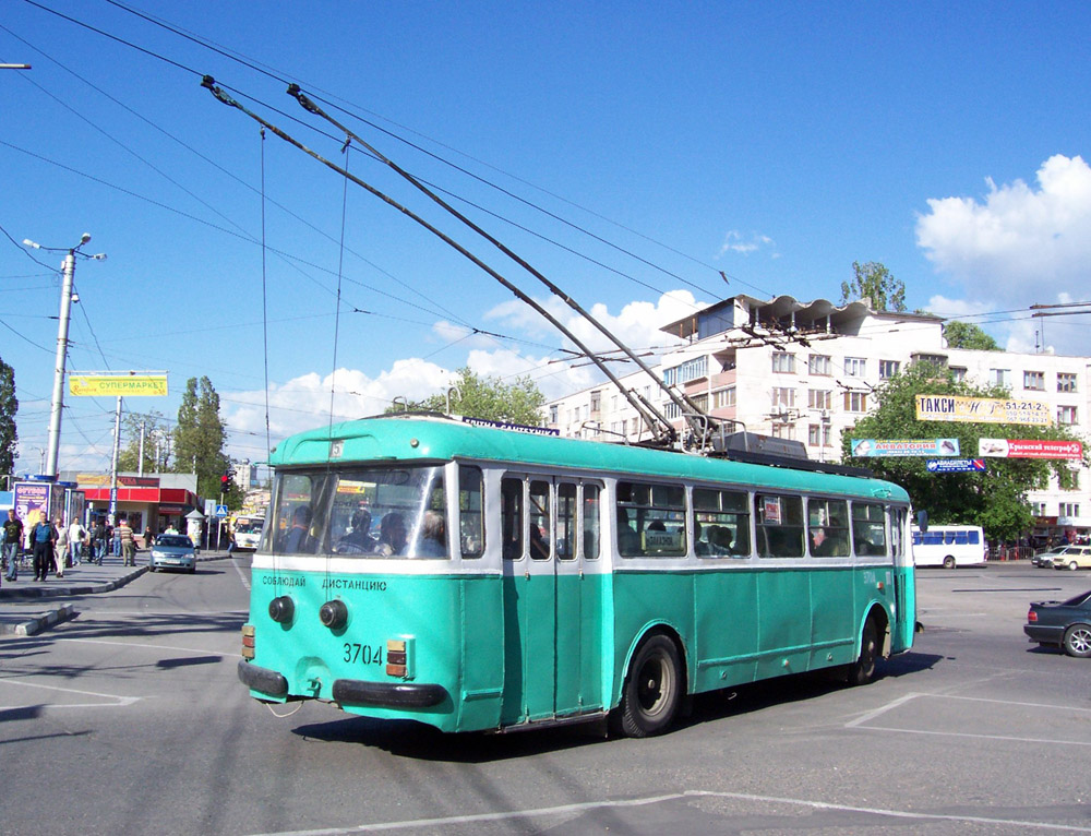 Crimean trolleybus, Škoda 9TrH27 № 3704