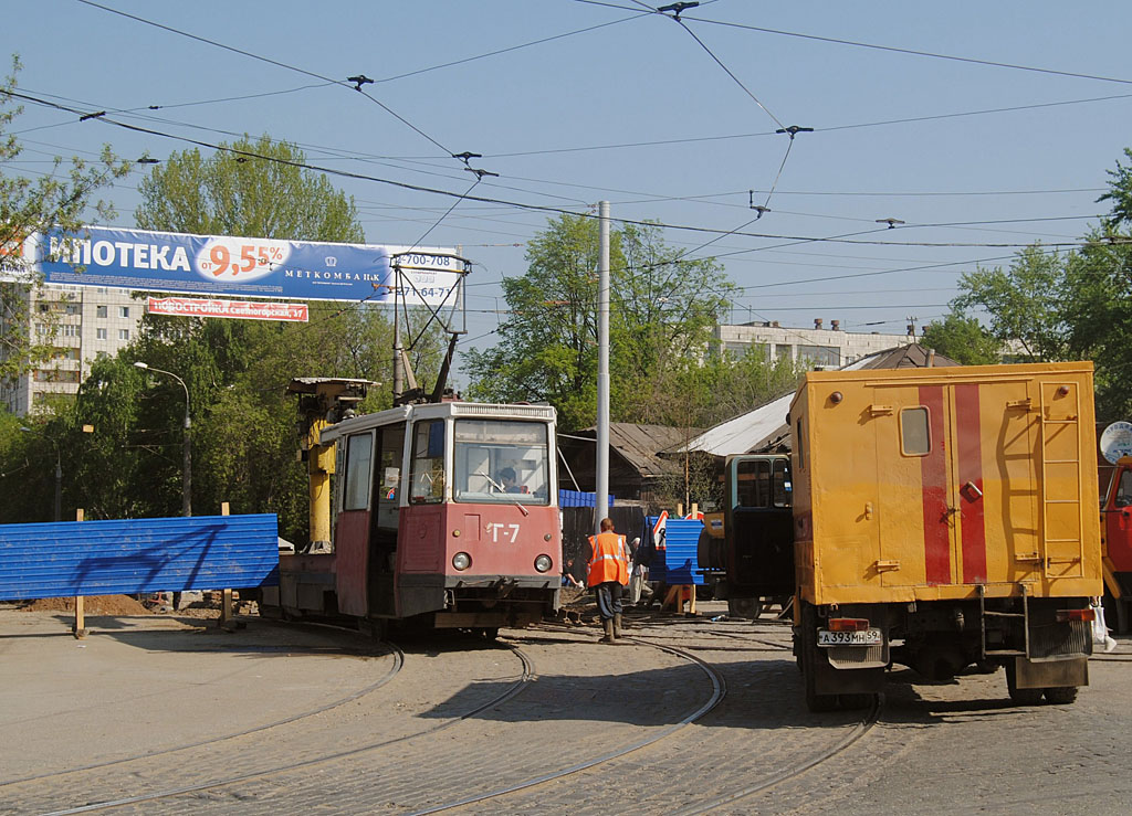 Пермь, 71-605 (КТМ-5М3) № Г-7 (458); Пермь — Разные фотографии