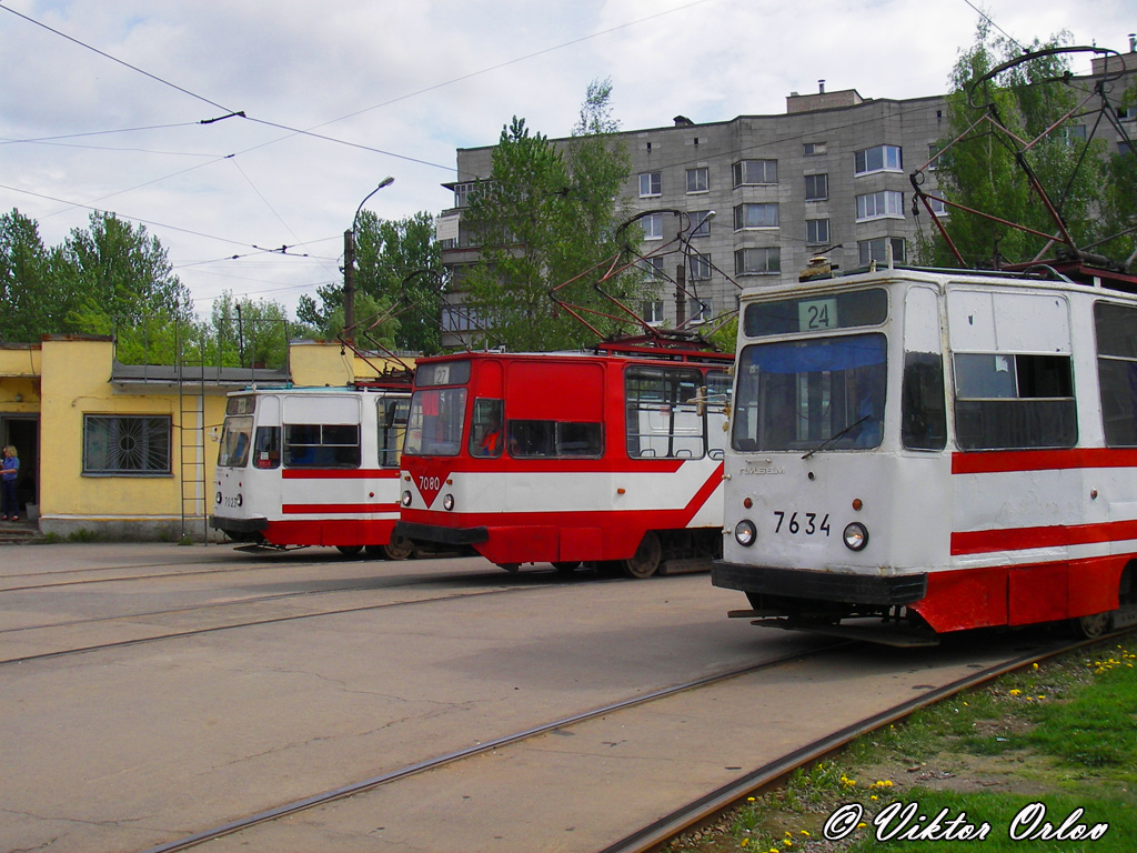 Petrohrad, LM-68M č. 7634; Petrohrad — Terminal stations