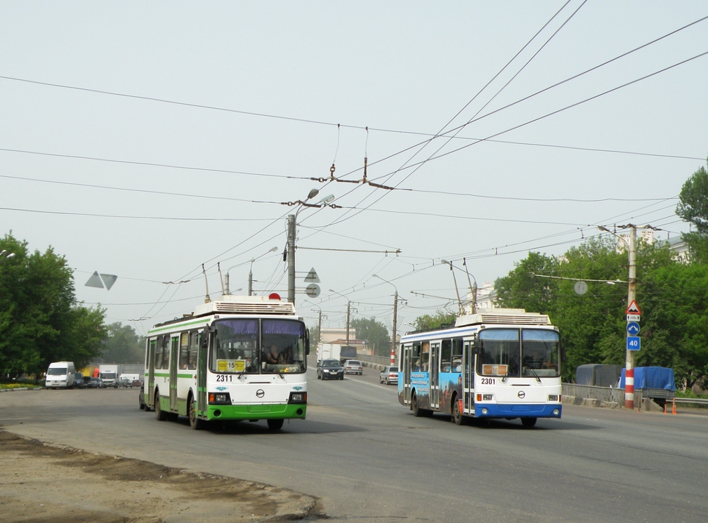 Нижний Новгород, ЛиАЗ-5280 (ВЗТМ) № 2311; Нижний Новгород, ЛиАЗ-5280 (ВЗТМ) № 2301