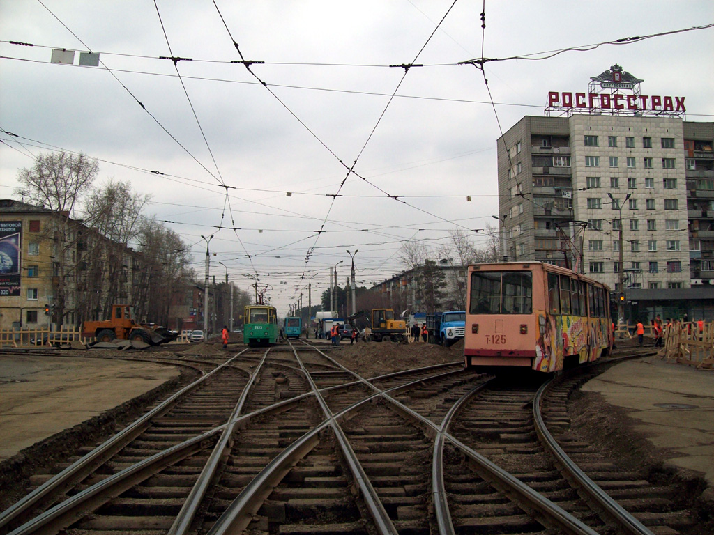 Ангарск, 71-605 (КТМ-5М3) № 125; Ангарск — Трамвайные линии и кольца