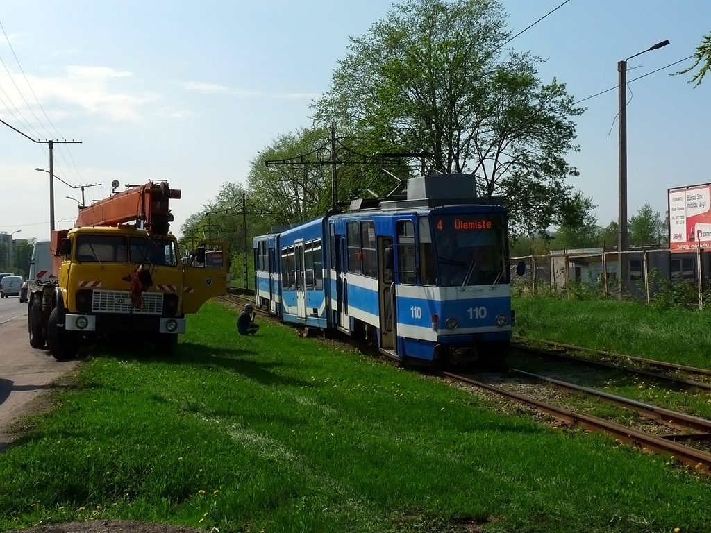 Таллин, Tatra KT6T № 110