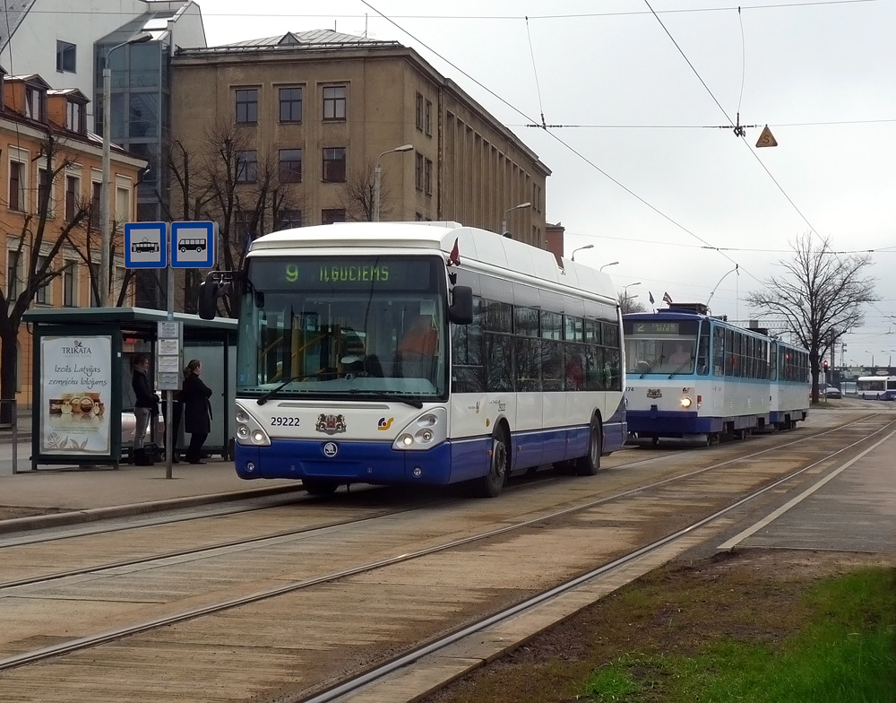 Riga, Škoda 24Tr Irisbus Citelis # 29222 Riga, Škoda 24Tr Irisbus Citelis # 29222