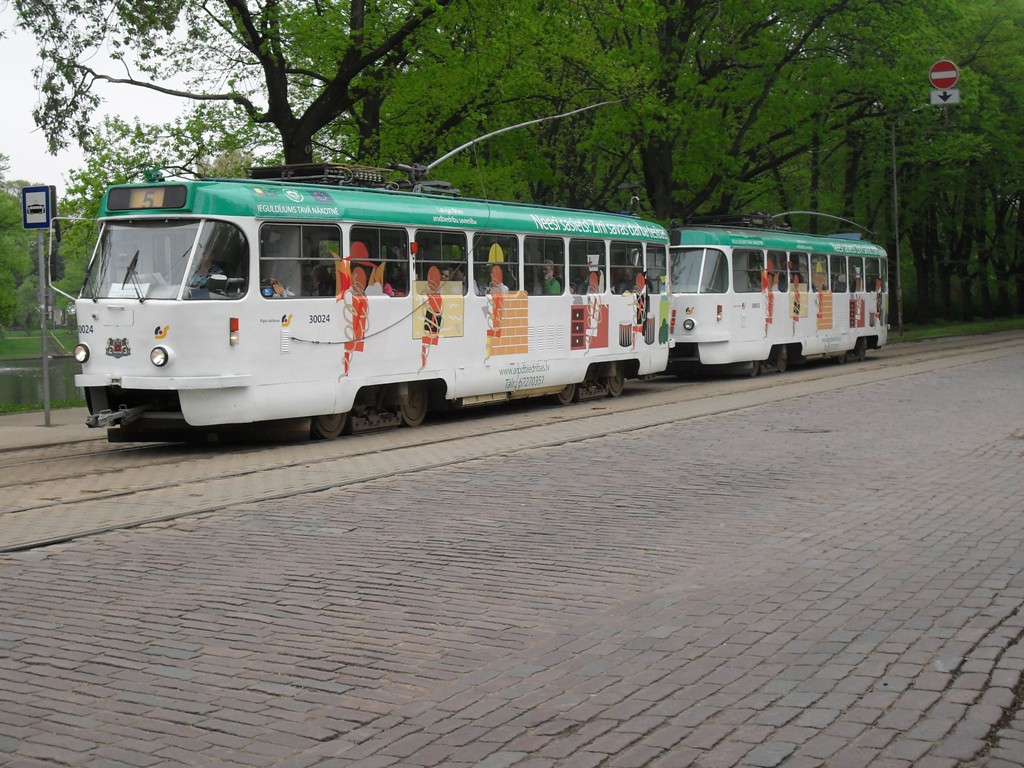 Рига, Tatra T3A № 30024