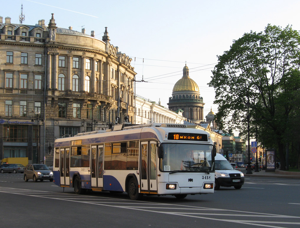 Sankt Petersburg, BKM 321 Nr. 3418