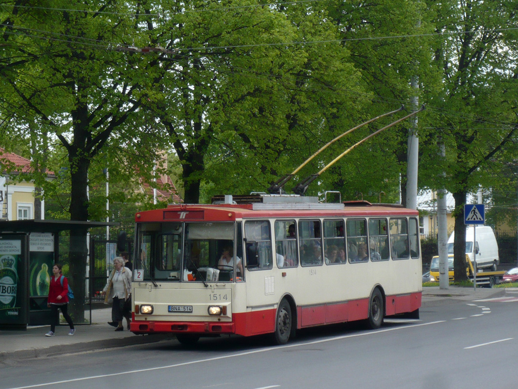 Vilnius, Škoda 14Tr02/6 nr. 1514
