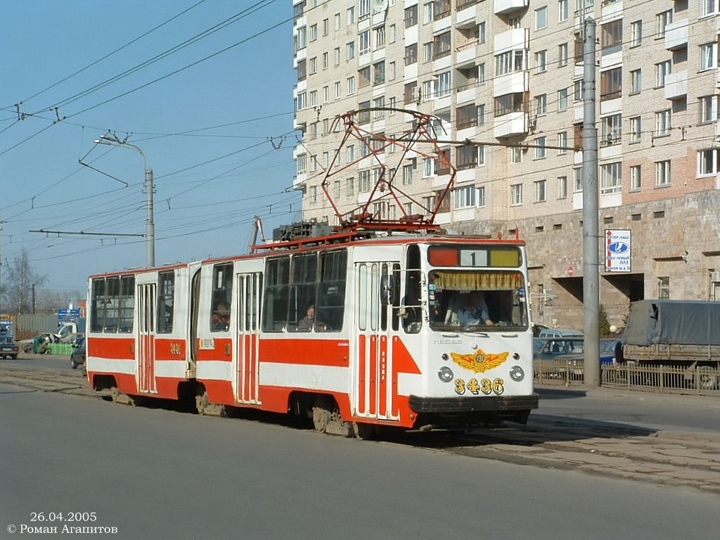 Санкт-Петербург, ЛВС-86К № 3436 Санкт-Петербург, ЛВС-86К № 3436