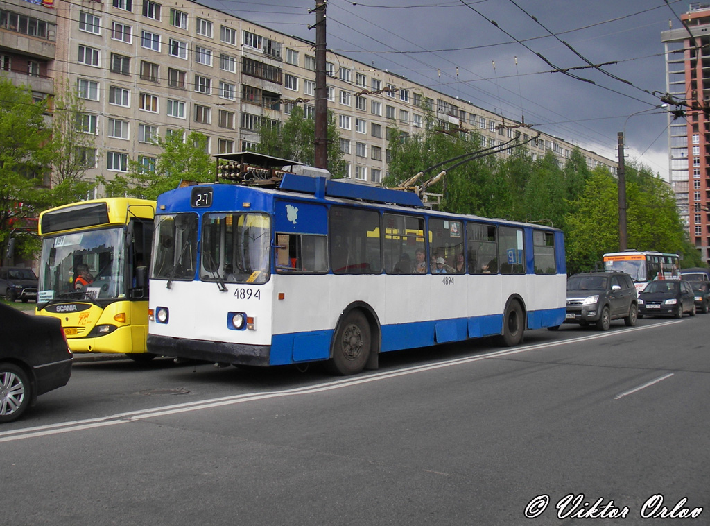 Санкт-Петербург, ЗиУ-682В-012 [В0А] № 4894
