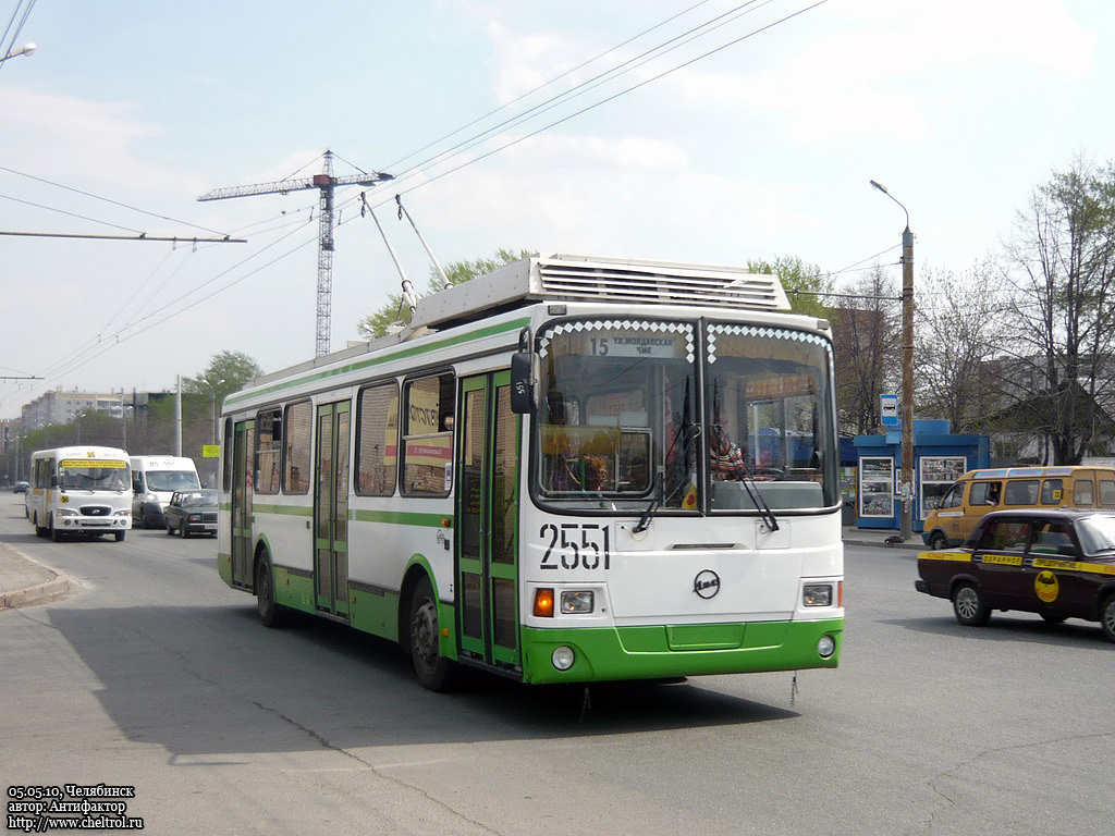 Челябинск, ЛиАЗ-5280 (ВЗТМ) № 2551