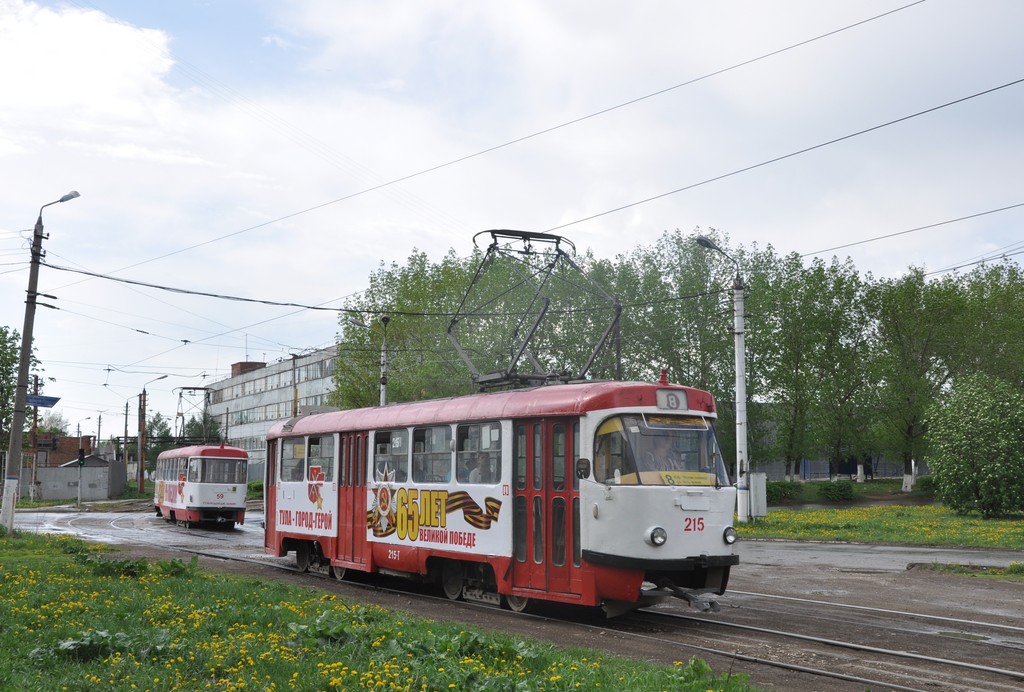 Тула, Tatra T3SU № 215