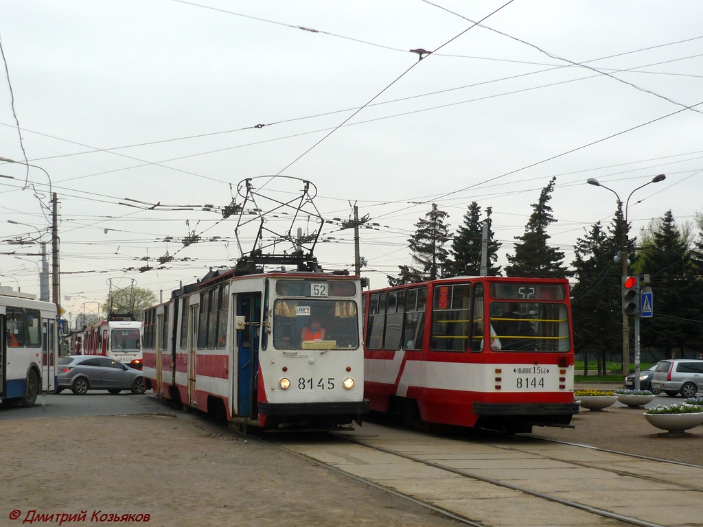 Saint-Petersburg, LVS-86K # 8145; Saint-Petersburg, LVS-86K # 8144