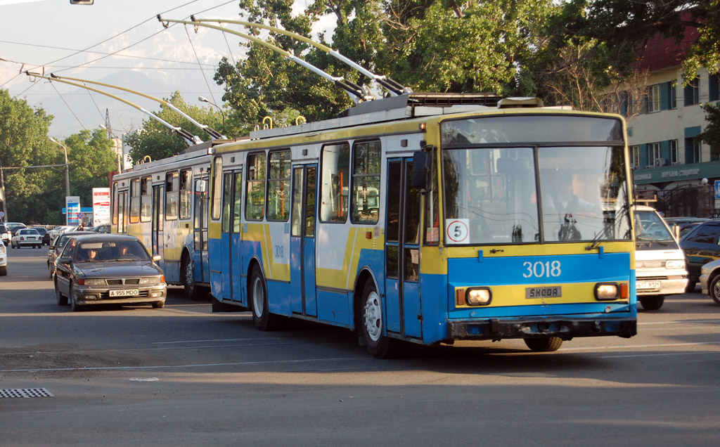 Алматы, Škoda 14Tr13/6M № 3018