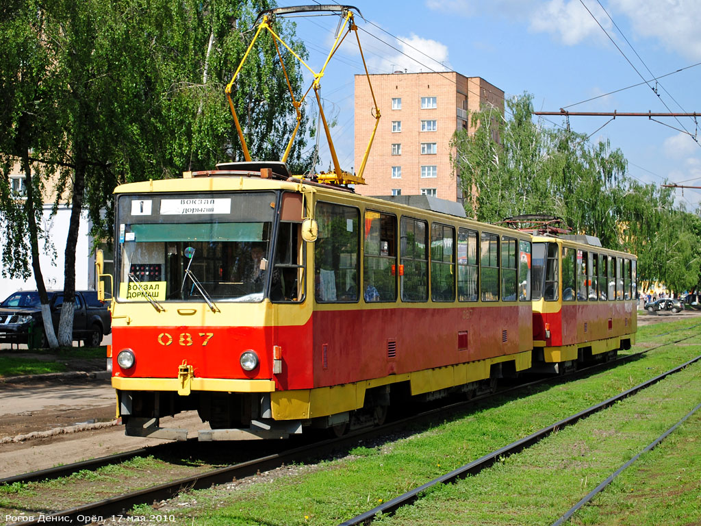 Орёл, Tatra T6B5SU № 087