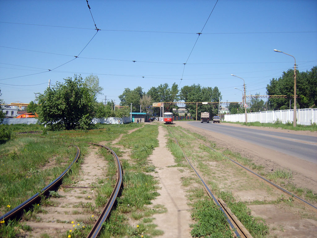 Уфа — Конечные станции и разворотные кольца (трамвай)