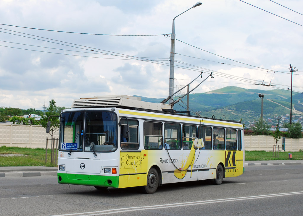 Новороссийск, ЛиАЗ-5280 (ВЗТМ) № 56