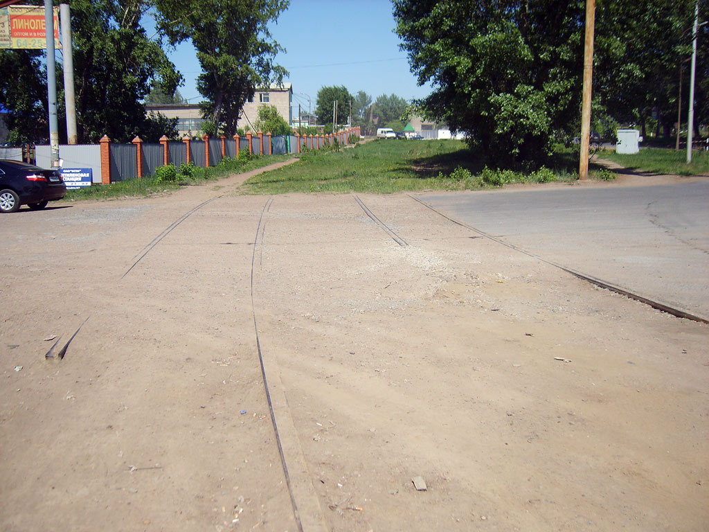 Уфа — Закрытые трамвайные линии