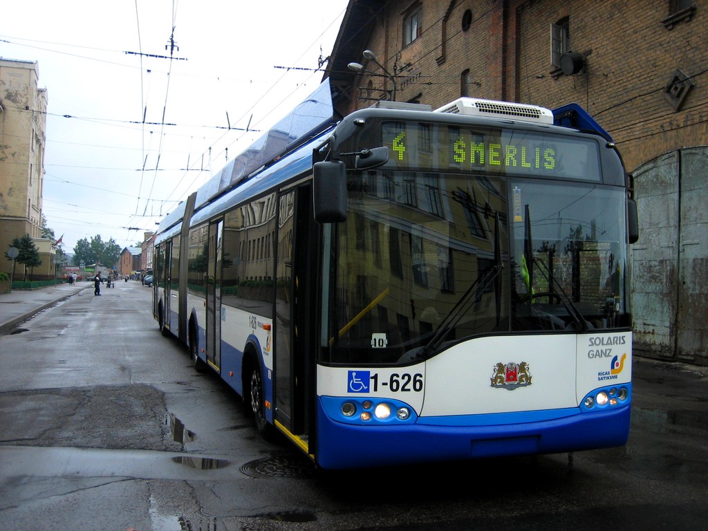 Рига, Solaris Trollino II 18 Ganz № 1-626