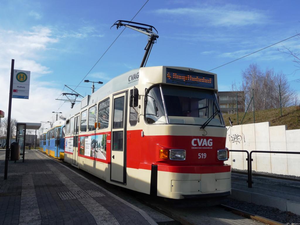 Хемниц, Tatra T3DM № 519