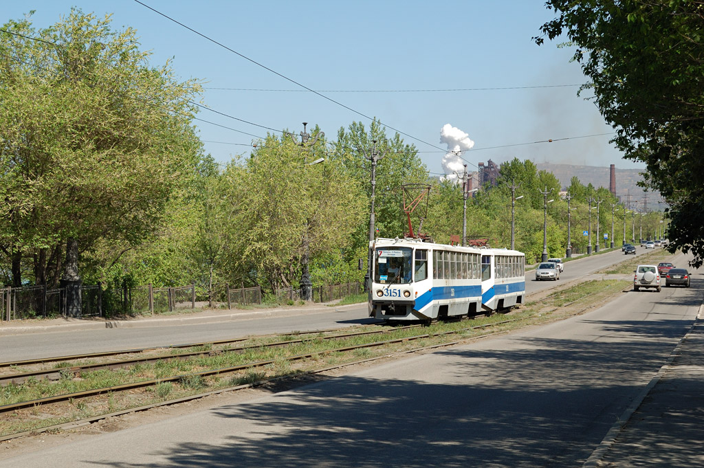 Магнитогорск, 71-608КМ № 3151 Магнитогорск, 71-608КМ № 3151