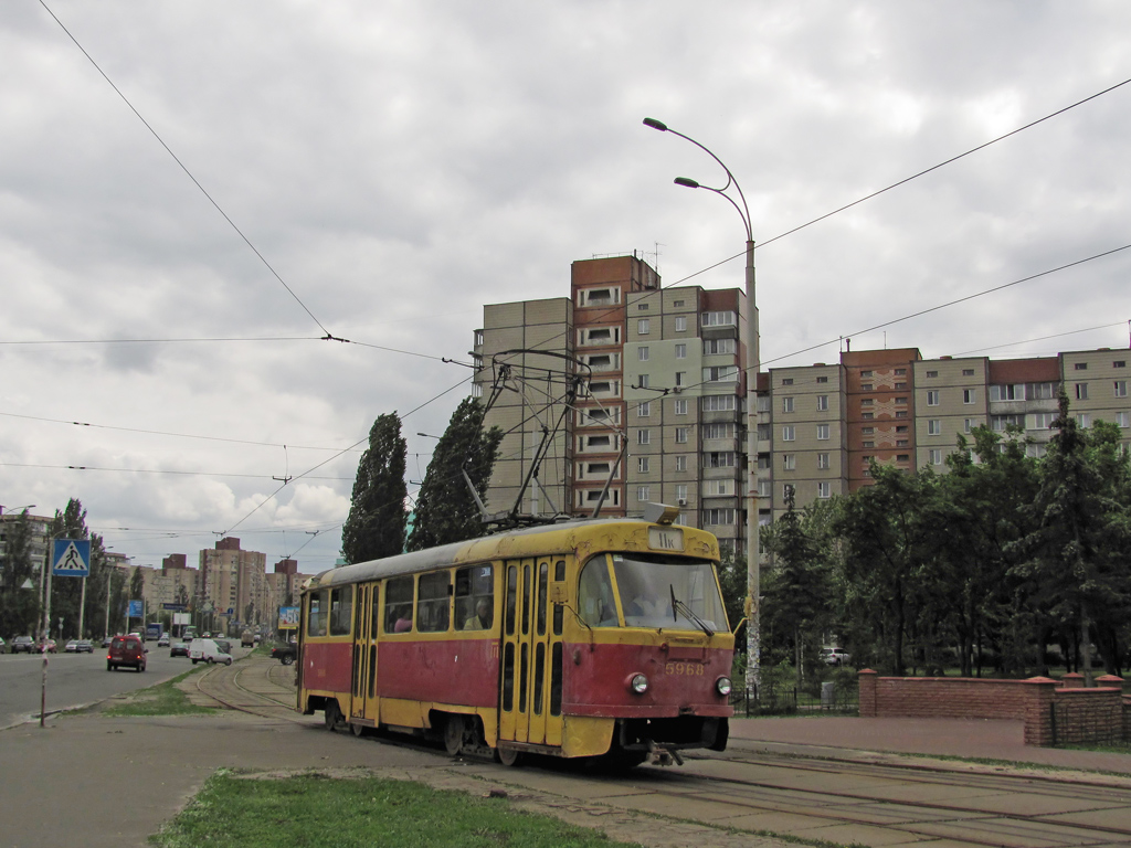 Киев, Tatra T3SU № 5968