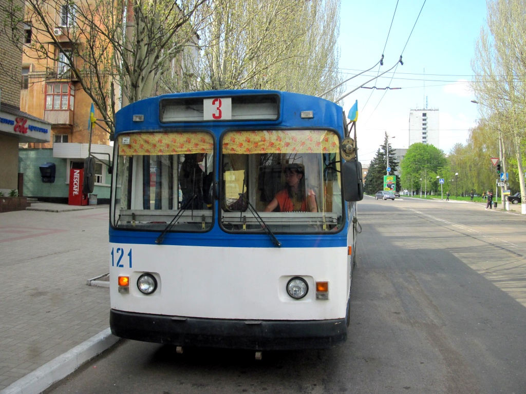 Макеевка, ЗиУ-682В-012 [В0А] № 121