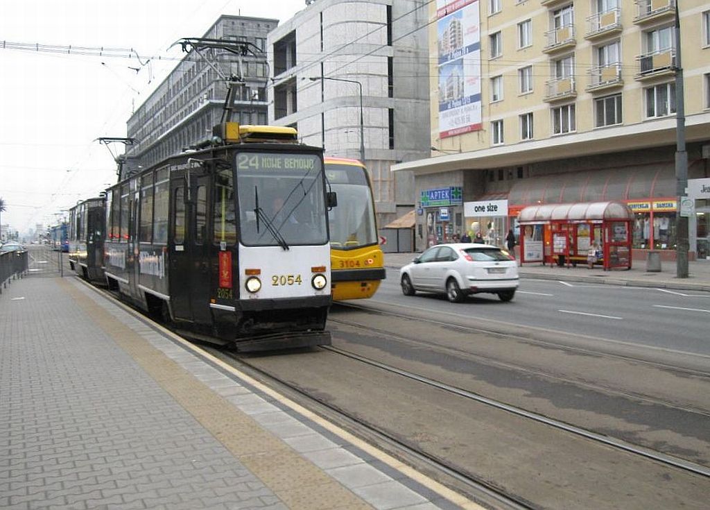 Варшава, Konstal 105N2k № 2054