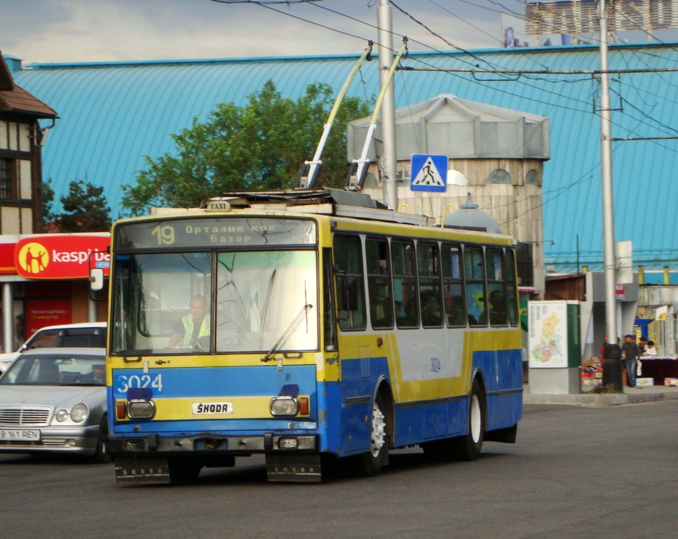 Алматы, Škoda 14Tr13/6M № 3024