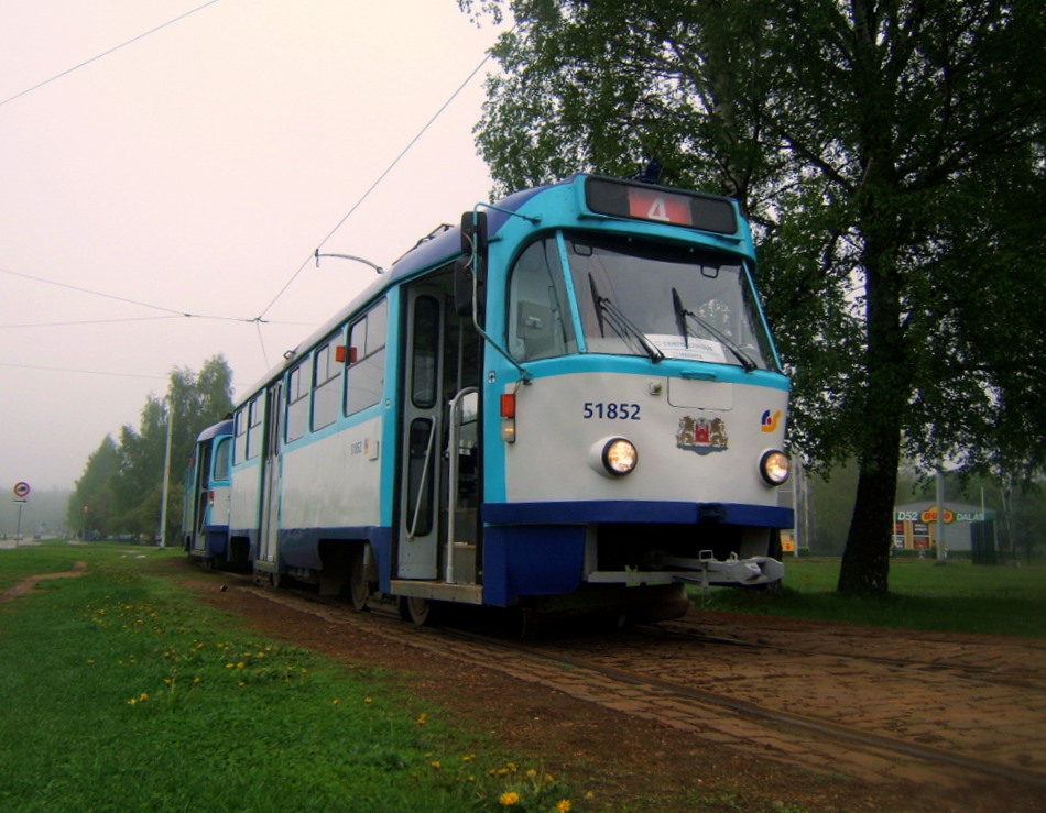 Рига, Tatra T3A № 51852