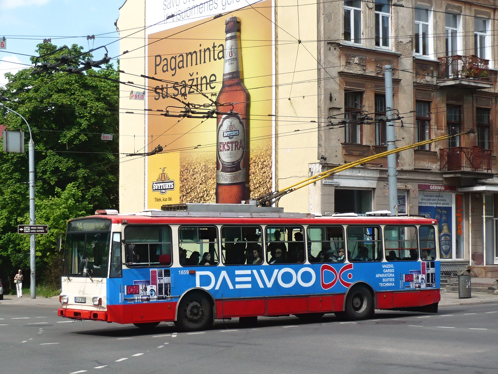 Вильнюс, Škoda 14Tr17/6M № 1659